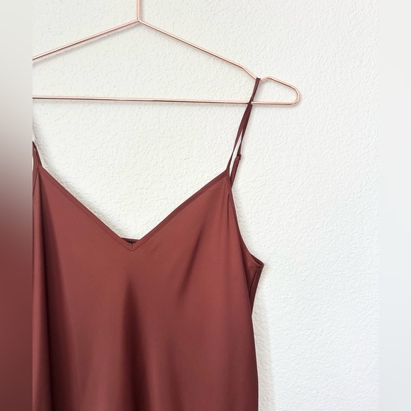 ALLSAINTS | Hera Satin Slip Dress - Picture 2 of 6